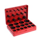 Набор резиновых уплотнительных прокладок ТУНДРА krep, диаметр 7-53 мм, 404 предмета - Фото 1