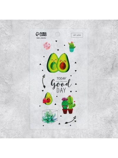 Наклейка для телефона Today is a good day, 8×14 см