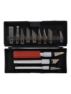 УЦЕНКА Набор резцов по дереву ЛОМ, пластиковая рукоятка, 12 шт. - Фото 2