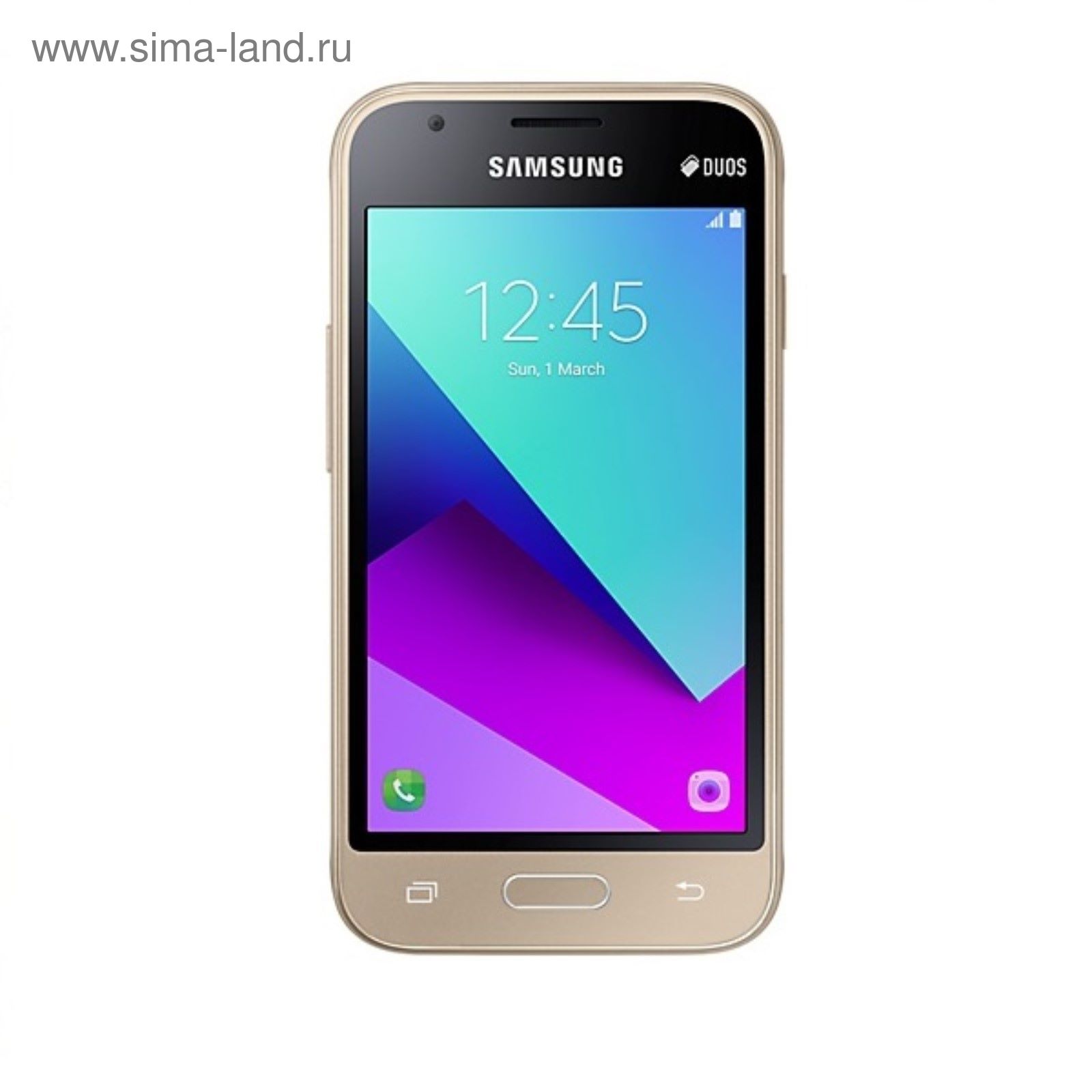 Смартфон Samsung Galaxy J1 mini prime (2017) SM-J106F, золото (2678284) -  Купить по цене от 6 047.58 руб. | Интернет магазин SIMA-LAND.RU