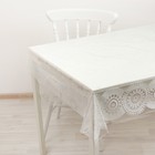 Клеёнка ПВХ Доляна, ширина 137 см, толщина 0,07 мм, рулон 30 метров - Фото 2