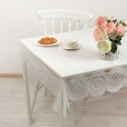 Клеёнка ПВХ Доляна, ширина 137 см, толщина 0,07 мм, рулон 30 метров - Фото 1