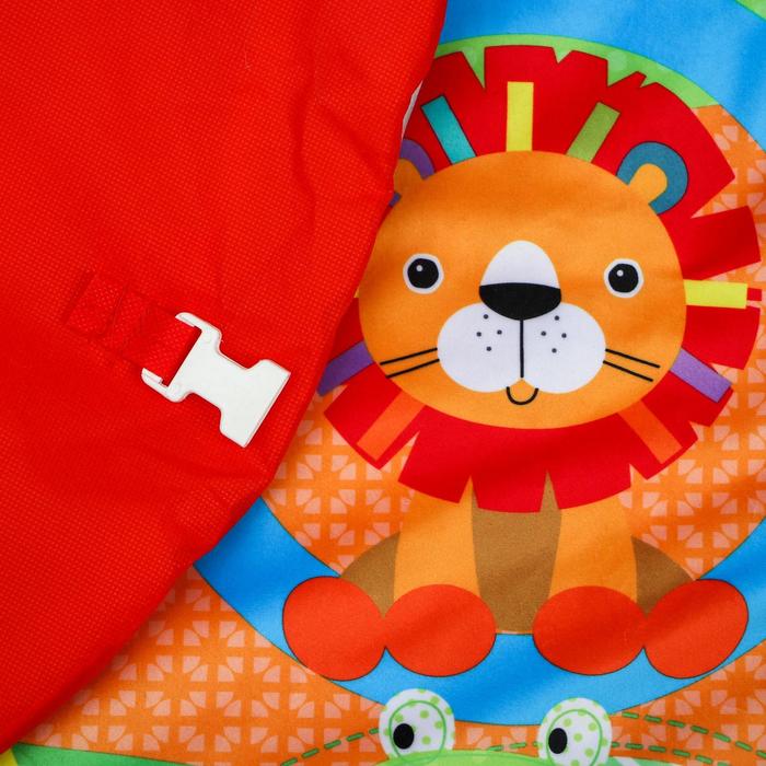 Развивающий коврик «Ежик на прогулке», с дугами и подушечкой 43432