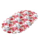 SPA-коврик для ванны на присосках Доляна «Цветы на ракушках», 36×66 см - Фото 2