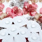 SPA-коврик для ванны на присосках Доляна «Цветы на ракушках», 36×66 см - Фото 3