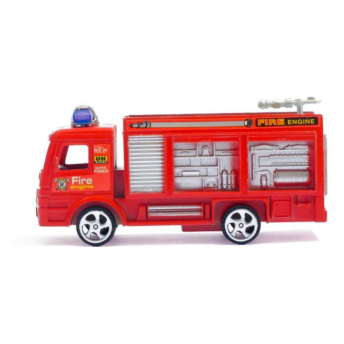 Машина инерционная «Пожарная», цвета МИКС - фото 1911164512