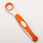 Набор детских зубных щёток-массажеров (силикон/нейлон), с ограничителем, цвет оранжевый - Фото 8