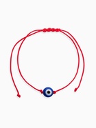 Браслет-оберег «Красная нить» талисман защиты, глазик от сглаза, синий, d=8 см - Фото 1