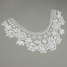 Воротник пришивной, 29 × 24 см, цвет белый - Фото 4