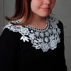 Воротник пришивной, 29 × 24 см, цвет белый - Фото 2