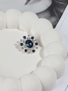 Пуговица декоративная, 22×20 мм, синяя - Фото 3