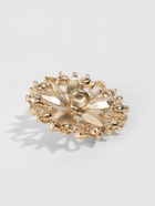 Пуговица декоративная, d=23 мм, цвет золотой - Фото 4