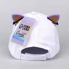 Кепка детская «Кокетка», с заколочками, р-р 52-54, 5-7 лет - Фото 4