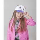 Кепка детская «Кокетка», с заколочками, р-р 52-54, 5-7 лет - Фото 7