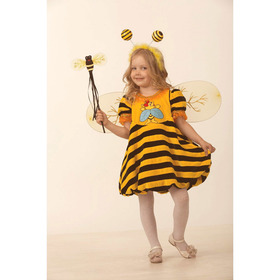 Карнавальный костюм «Пчёлка», размер 26, рост 104 см