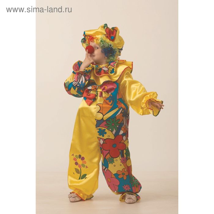Карнавальный костюм «Клоун сказочный», сатин, размер 40, рост 158 см - Фото 1