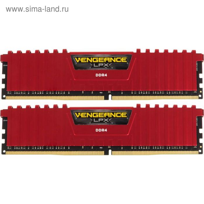 Память DDR4 2x4Gb 2133MHz Corsair CMK8GX4M2A2133C13R RTL PC4-17000 CL13 DIMM 288-pin 1.2В - Фото 1