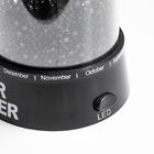 Ночник-проектор "Звёздное небо" 4 LED, 12 см, (DC/5V, USB или 3*АА не в комплекте) - Фото 3
