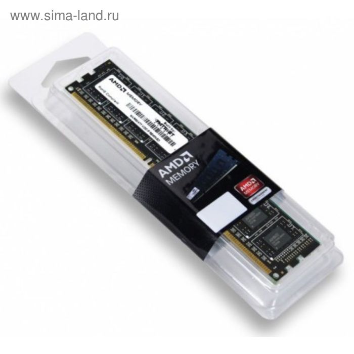 Память DDR3 4Gb 1333MHz AMD R334G1339U1S-UO OEM PC3-10600 CL9 DIMM 240-pin 1.5В - Фото 1