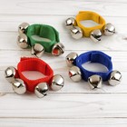 Браслет - погремушка музыкальная игрушка, с бубенцами, МИКС - Фото 4