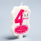 Свеча в торт Дисней 4 "С Днем Рождения", Коты аристократы - Фото 2