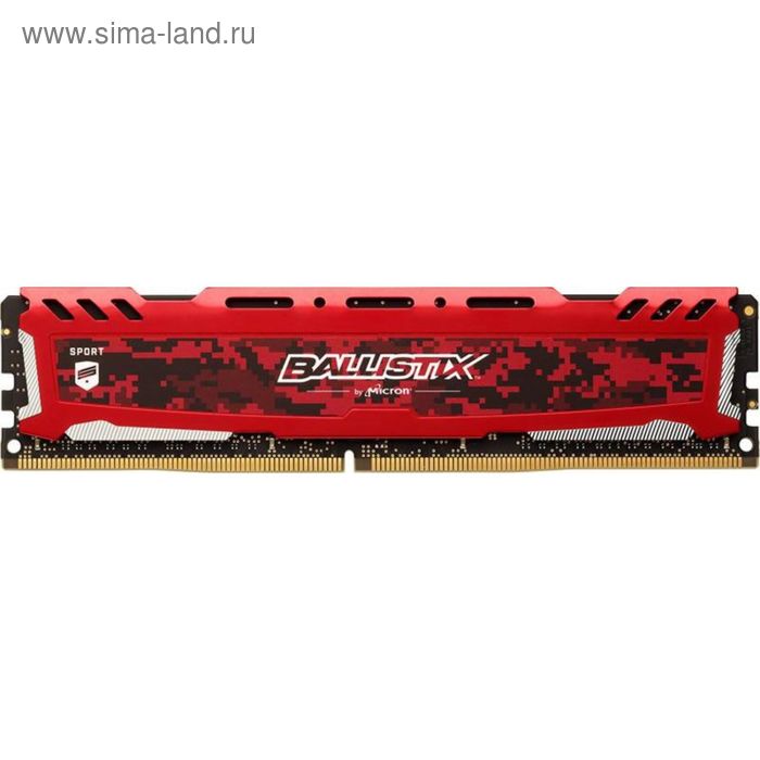 Память DDR4 4Gb 2400MHz Crucial BLS4G4D240FSE RTL PC4-19200 CL16 DIMM 288-pin 1.2В kit - Фото 1