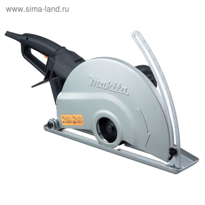 Штроборез Makita 4114 S, 355х25.4мм,2400Вт,3500об/м,10.9кг,кор,рез-125мм,плавный пуск - Фото 1