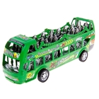 Автобус инерционный, цвета МИКС - Фото 2