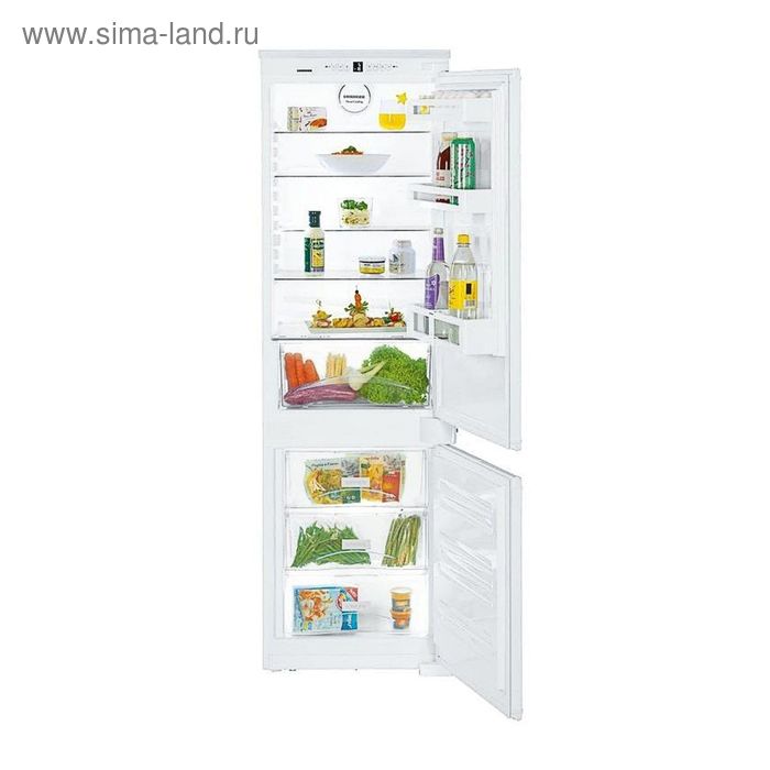 Холодильник Liebherr ICS 3334, встраиваемый, двухкамерный, класс А++, 274 л, белый - Фото 1