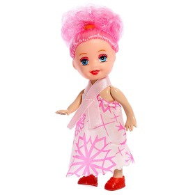 Кукла малышка «Кира» в платье, МИКС Ош