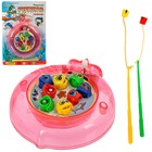 Рыбалка заводная "Морские жители", 8 рыбок, 2 удочки, МИКС - Фото 7