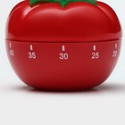 Таймер механический Доляна «Помидор», кухонный, 6.5×6.5 см, красный - Фото 4