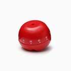 Таймер механический Доляна «Помидор», кухонный, 6.5×6.5 см, красный - Фото 6