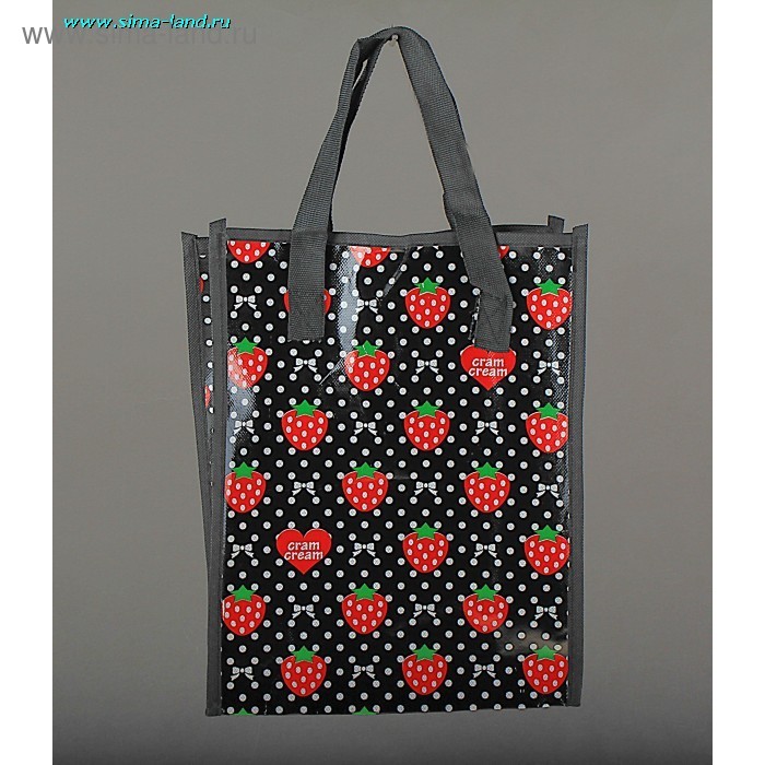 Сумка хозяйственная "Клубничка" - Фото 1