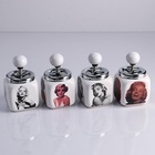 Пепельница для дома бездымная «Монро», для сигарет и стиков, МИКС, керамика, 9×15 см - фото 37992827