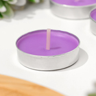 Набор свечей ароматических чайных 6 шт., лаванда - Фото 3