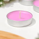 Набор свечей ароматических чайных 6 шт., роза - Фото 3