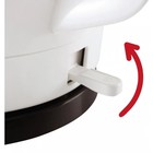 Чайник электрический Tefal KO150130, пластик, 1.5 л, 2400 Вт, белый - фото 25604853 Чайник электрический Tefal KO150130, пластик, 1.5 л, 2400 Вт, белый - фото 25604853