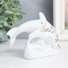 Сувенир "2 дельфина" стразы 7,5х13,5х4,7 см - фото 20557052