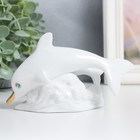 Сувенир "2 дельфина" стразы 7,5х13,5х4,7 см - фото 20557053