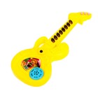 Музыкальная игрушка гитара «Солнышко», световые и звуковые эффекты, МИКС - Фото 1