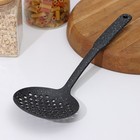 Шумовка Доляна «Мрамор», h=33 см - Фото 1