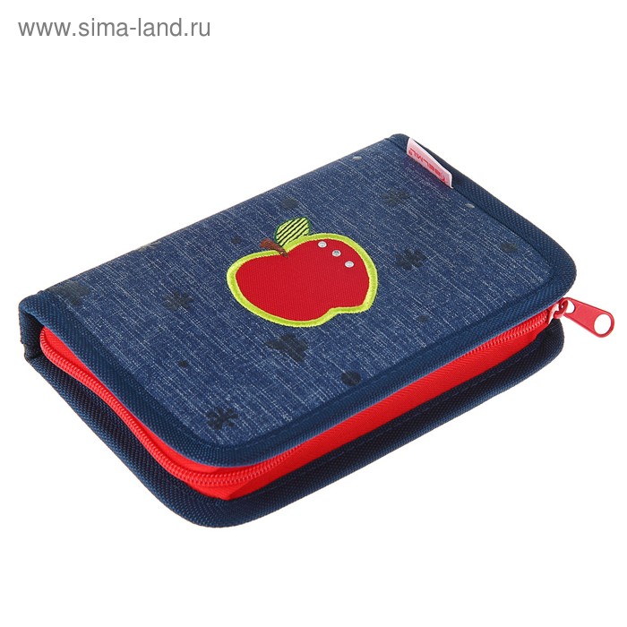 Пенал 1 секция, 2 откидные планки, 140 х 200, мм, ткань Belmil Apple - Фото 1