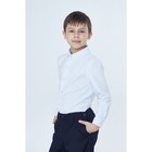 Рубашка для мальчика, рост 122 см, цвет белый - Фото 2