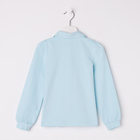 Блузка для девочки, рост 134 см, цвет голубой - Фото 3