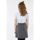 Блузка для девочки, рост 140 см, цвет белый - Фото 2