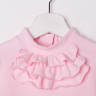 Блузка для девочки, рост 134 см, цвет розовый - Фото 2