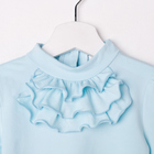 Блузка для девочки, рост 122 см, цвет голубой - Фото 2