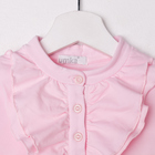 Блузка для девочки, рост 152 см, цвет розовый - Фото 2