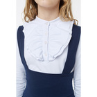 Блузка для девочки, рост 128 см, цвет белый - Фото 3